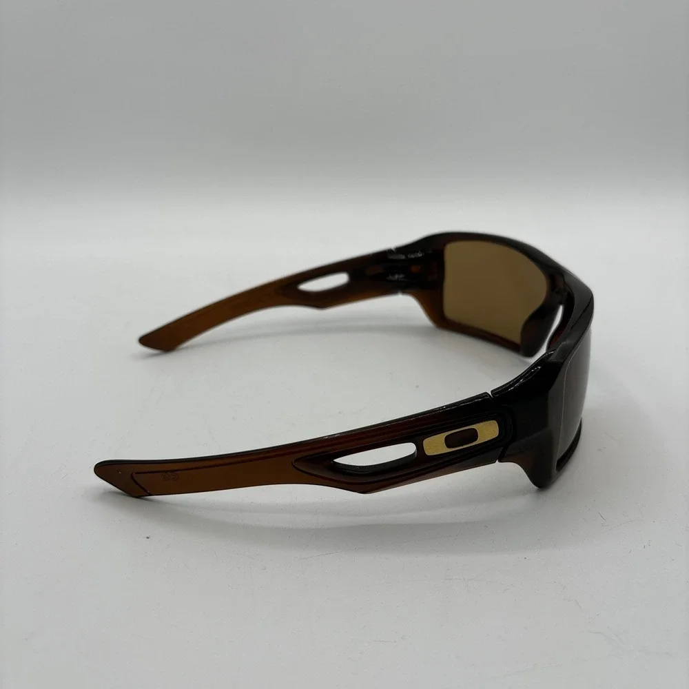 Oakley Eyepatch 2 Rootbeer Brown Polarized Sunglasses Preowned READ